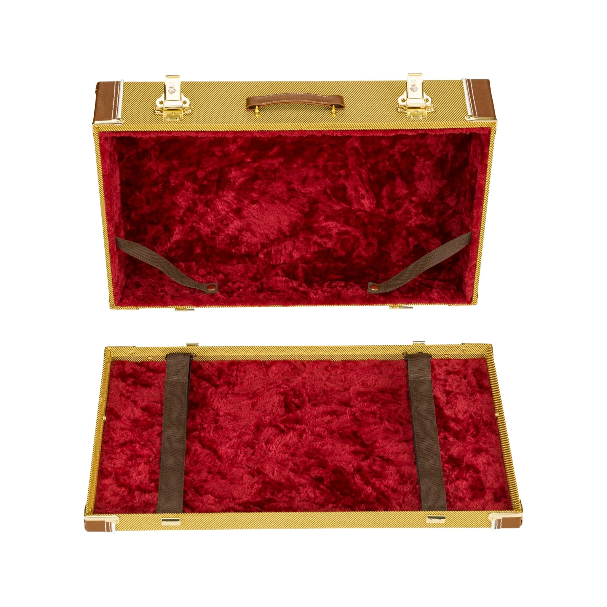 Fender Classic Series Tweed Pedalboard Case, Medium - Image 4