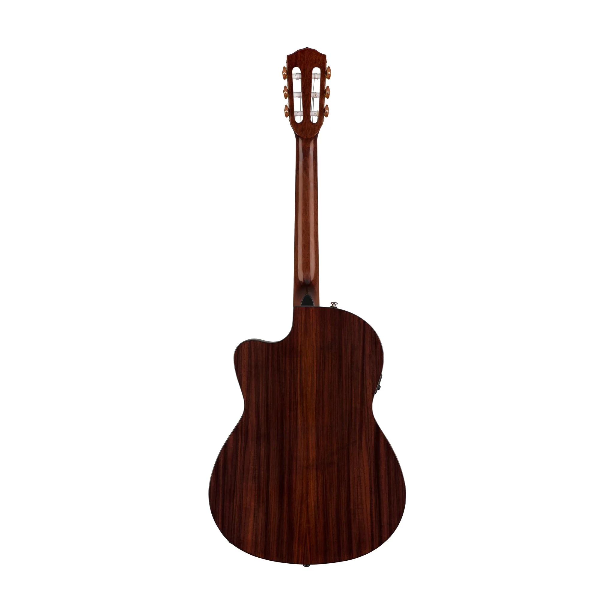 Fender CN-140SCE Nylon Classical Guitar w/Case, Walnut FB, Natural - Image 3