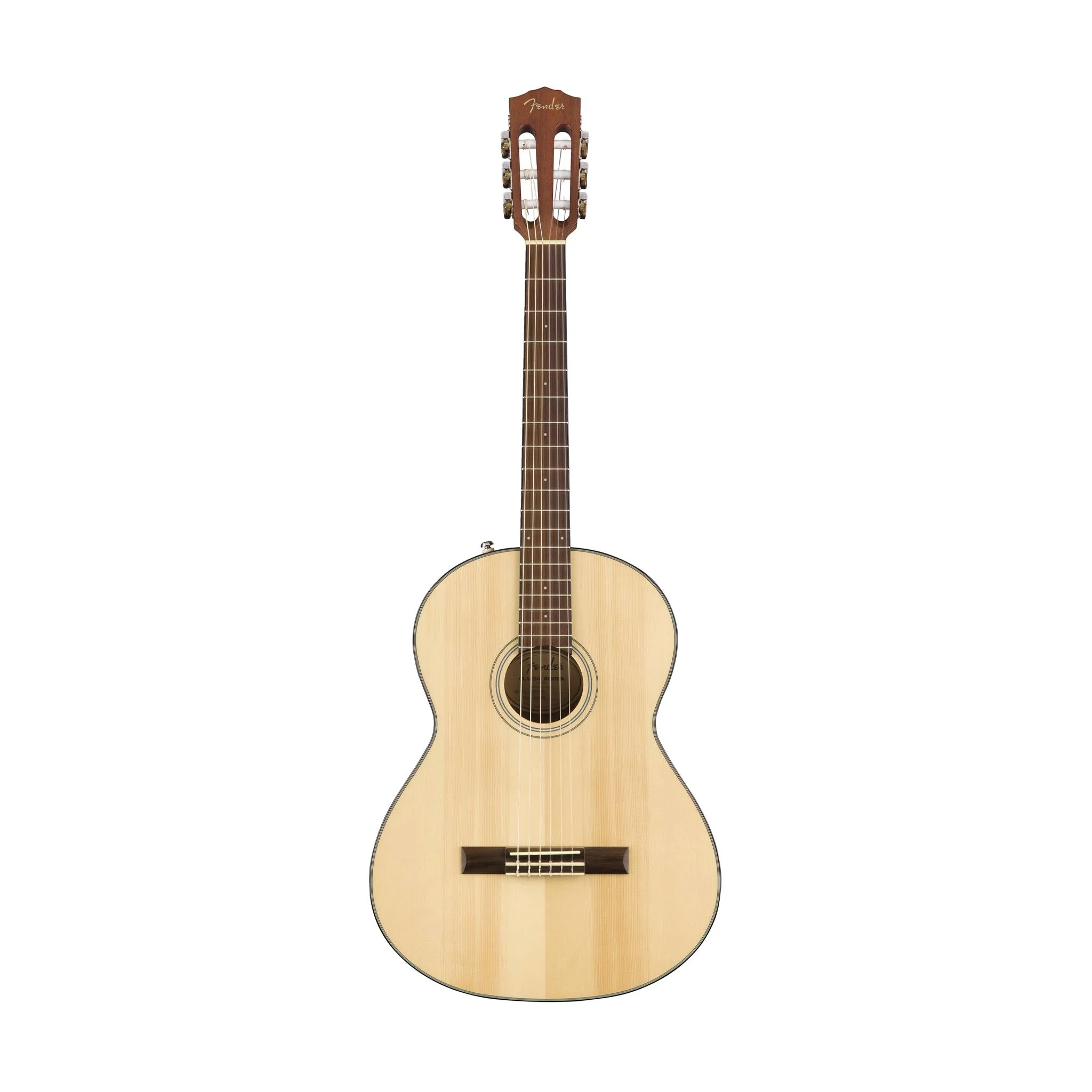 Fender CN-60S Nylon String Classical Guitar, Laurel FB, Natural - Image 2