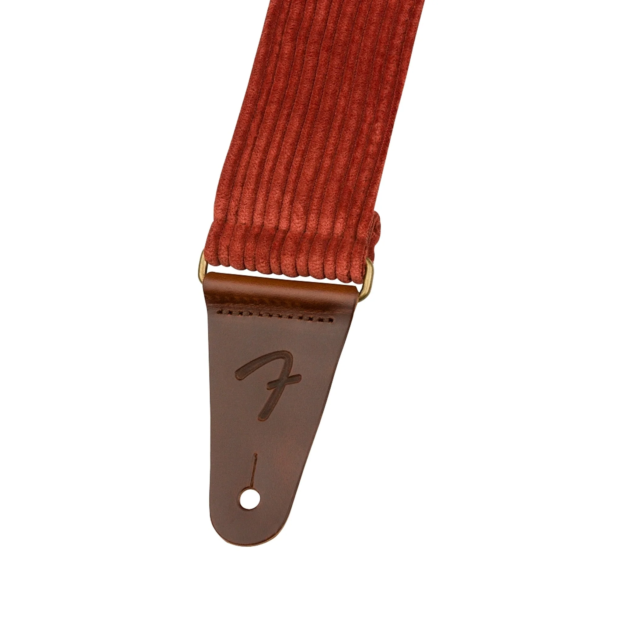 Fender Corduroy Guitar Strap, Antique Cherry - Image 2