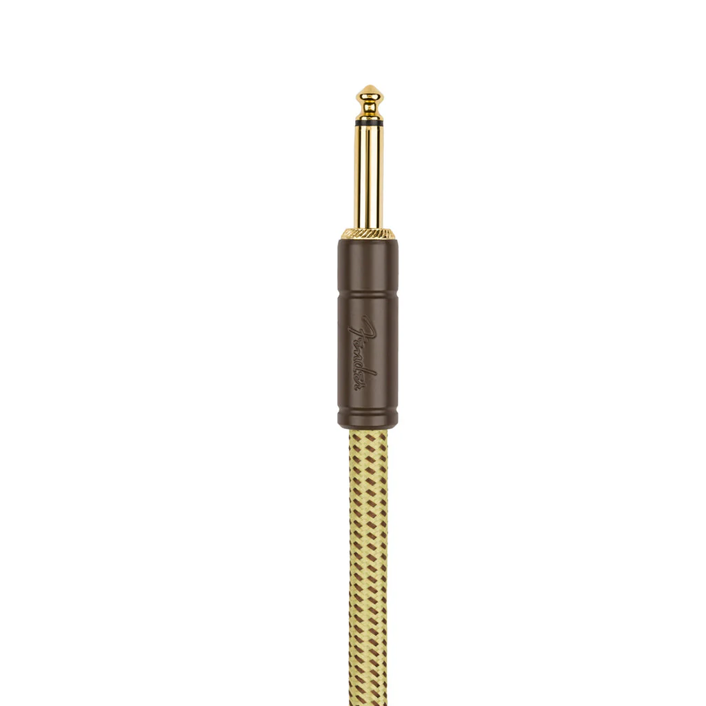 Fender Deluxe Coil Guitar Cable, Tweed, 30ft - Image 4