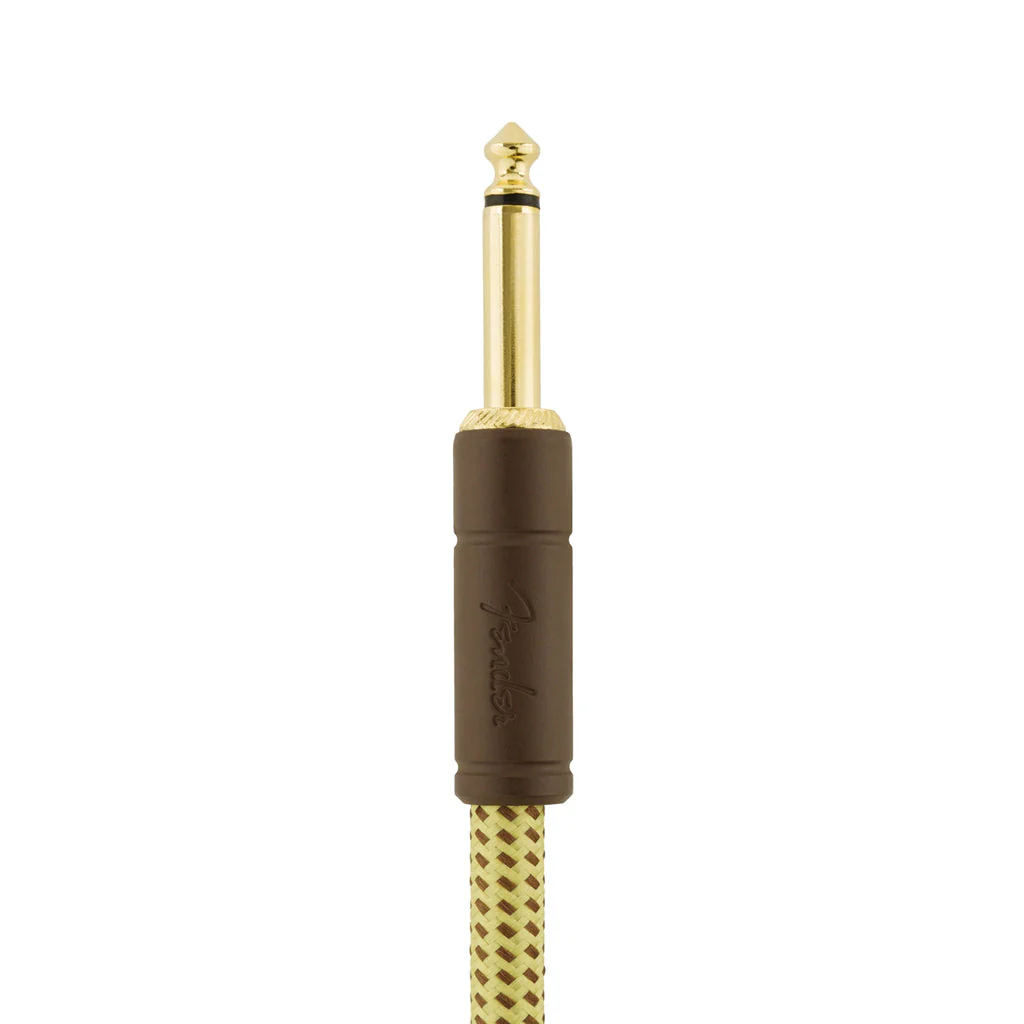 Fender Deluxe Series Instrument Cable. 15ft, Tweed - Image 3
