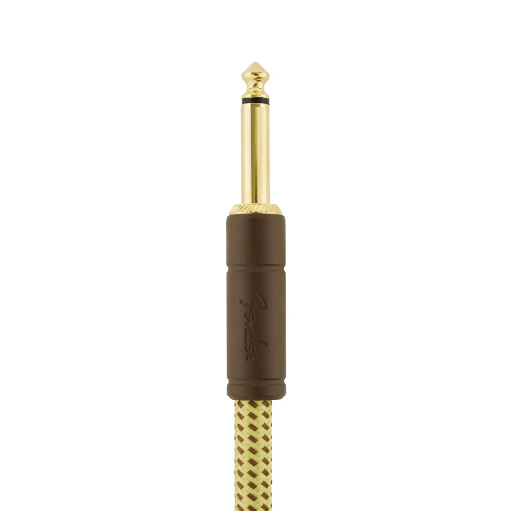 Fender Deluxe Series Instrument Cable, 18.6ft, Tweed - Image 3