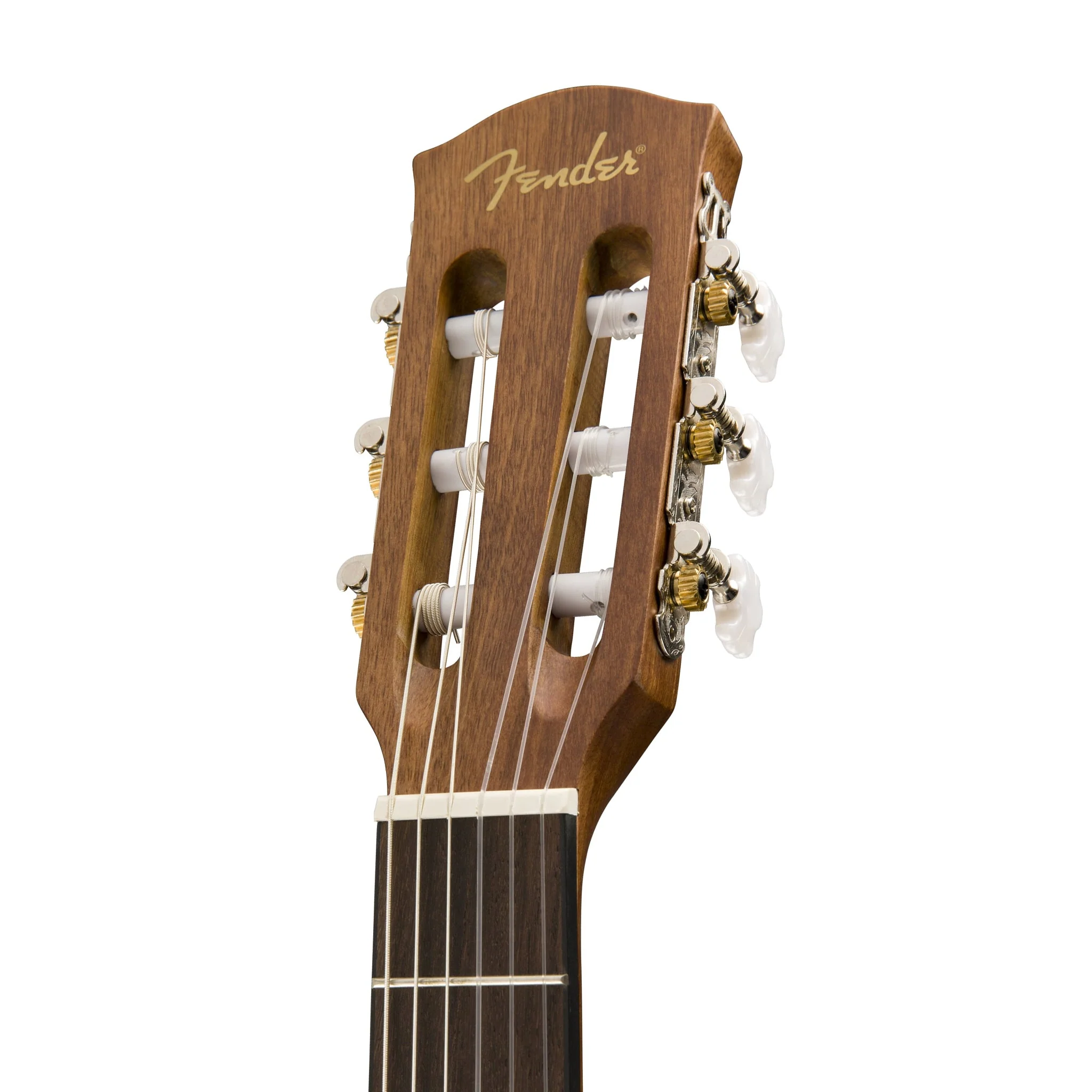 [PREORDER] Fender FA-15N 3/4 Size Nylon String Classical Guitar w/Bag, Walnut FB - Image 4