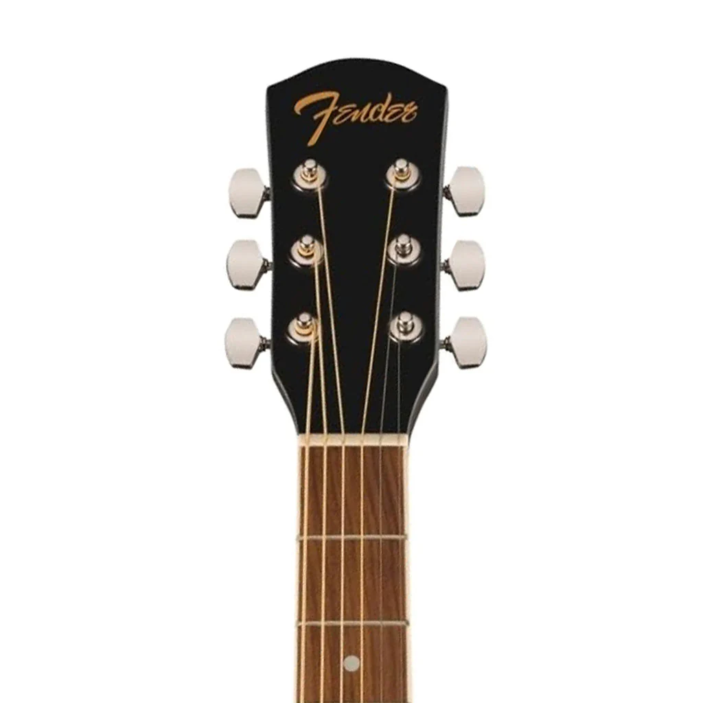 Fender FA-25 Dreadnought Acoustic Guitar, Black - Image 4