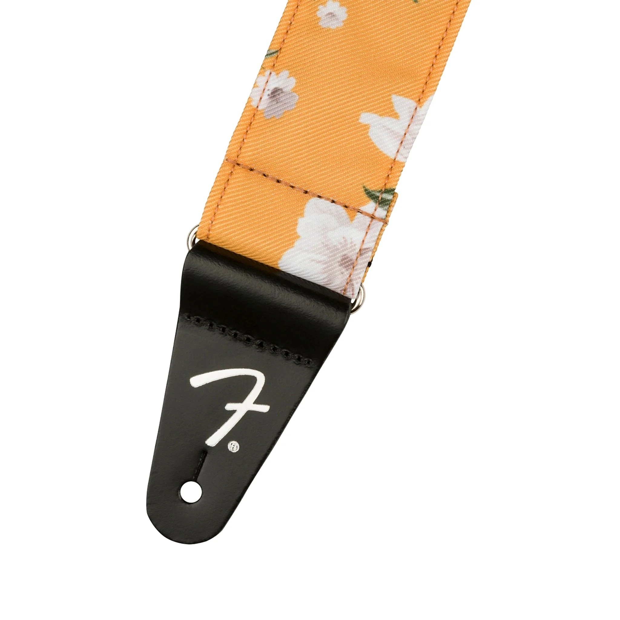 Fender Floral Guitar Strap, Marigold - Image 2