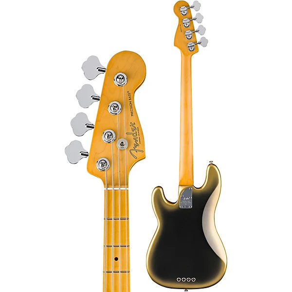 [PREORDER] Fender FSR American Professional II Precision Bass Guitar, Maple FB, Eclipse - Image 4