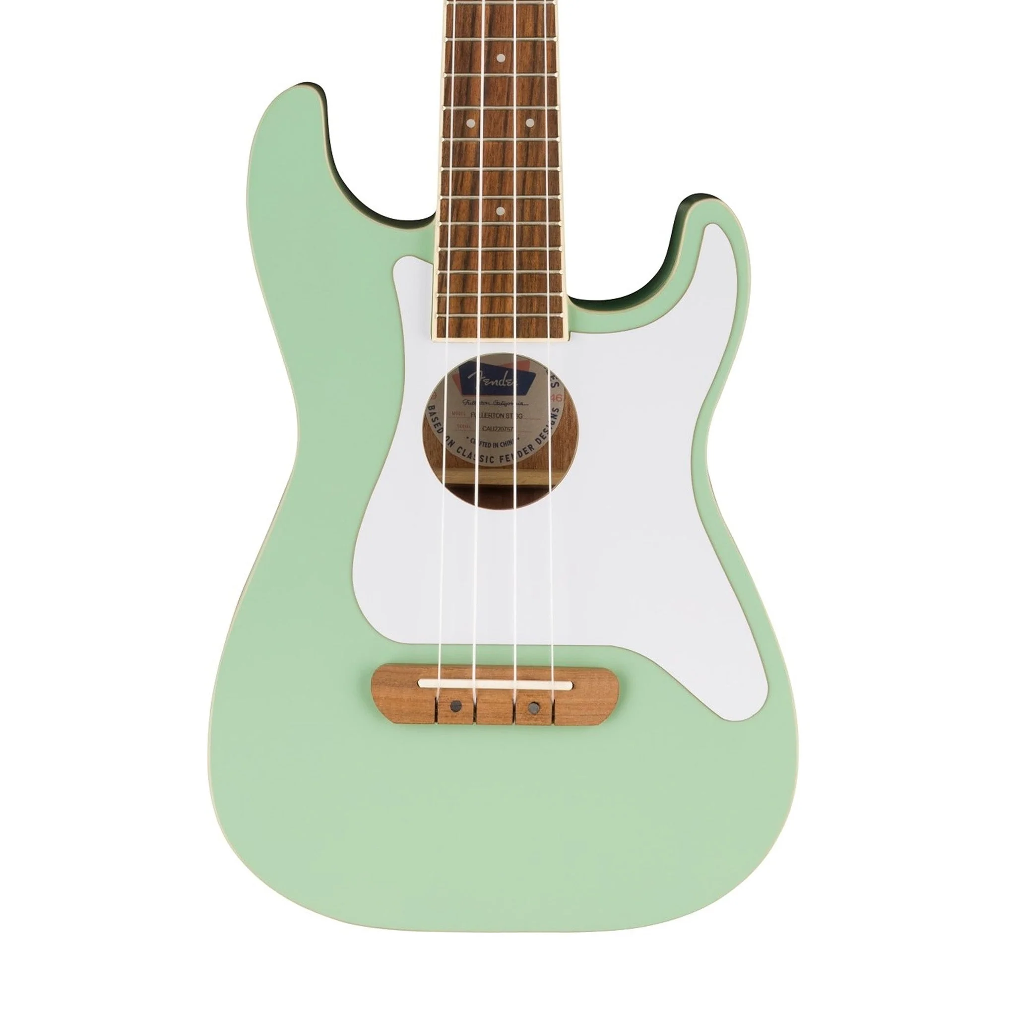 [PREORDER] Fender Fullerton Stratocaster Ukulele, Surf Green - Image 4