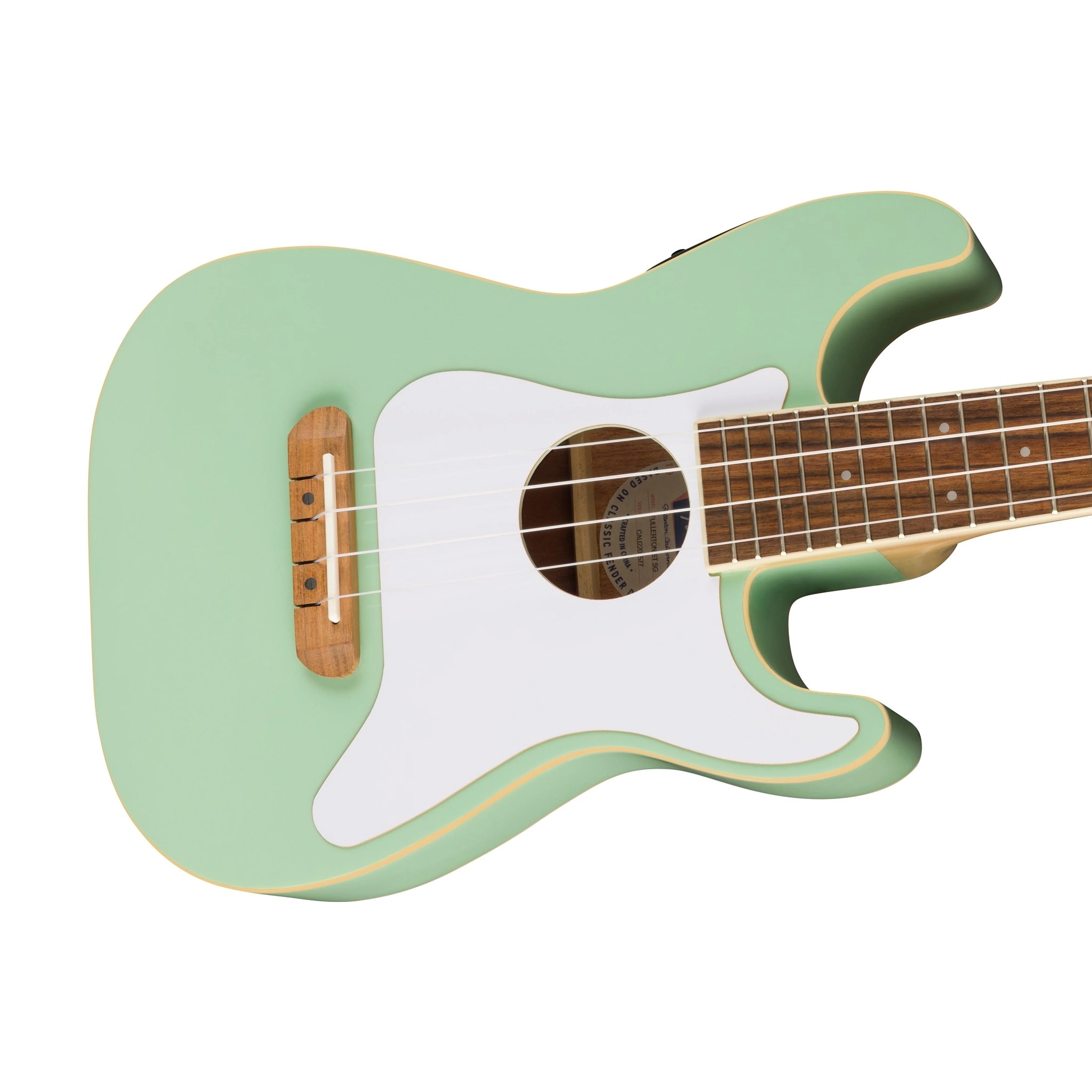[PREORDER] Fender Fullerton Stratocaster Ukulele, Surf Green - Image 6