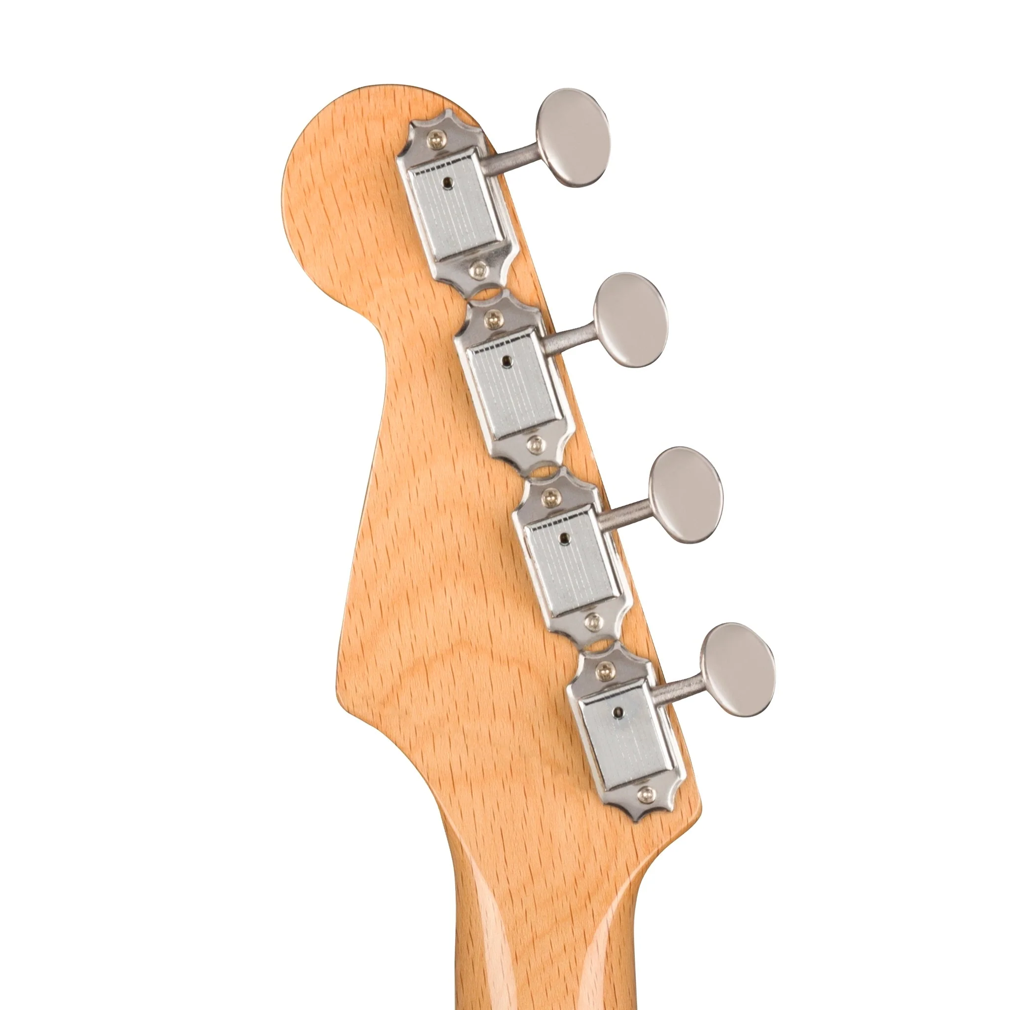 Fender Fullerton Stratocaster Ukulele, Walnut FB, Black - Image 6