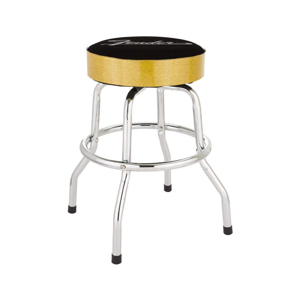 Fender Gold Sparkle Barstool, 24inch - Image 2