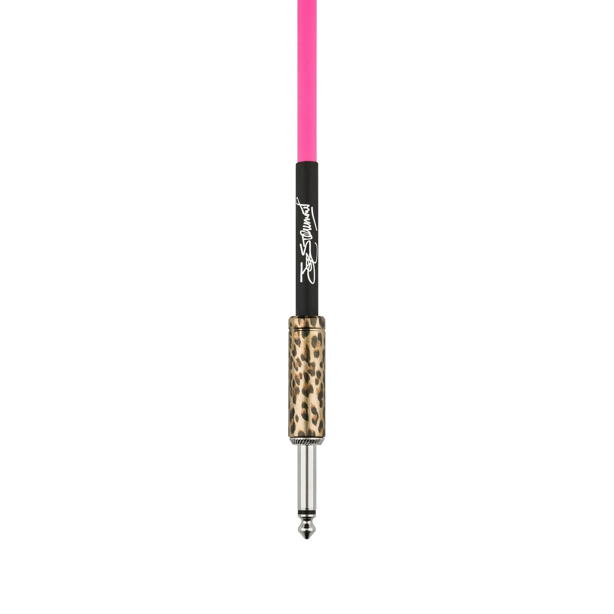 Fender Joe Strummer 13FT Instrument Cable, Lead Pink Leopard - Image 4