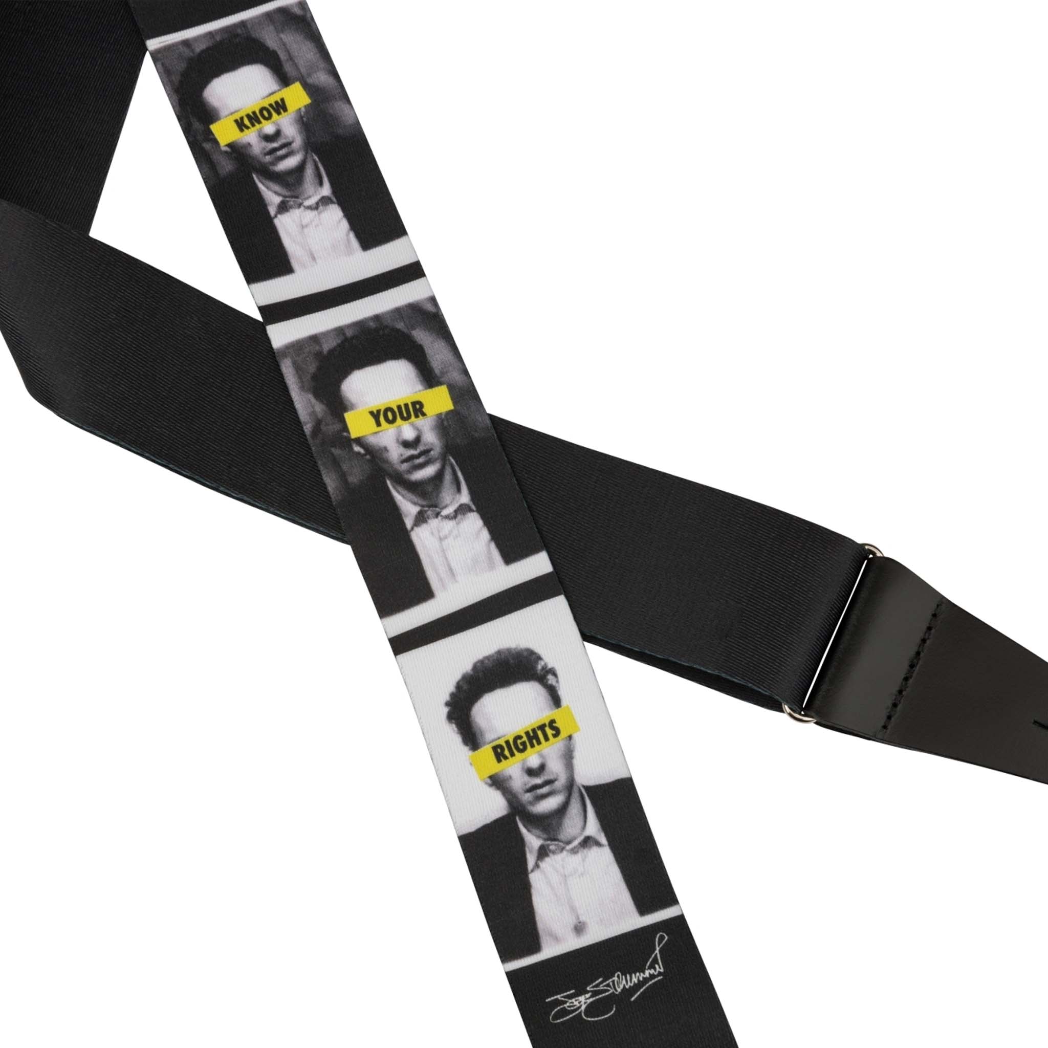 Fender Joe Strummer Know Your Rights Guitar Strap - Image 5
