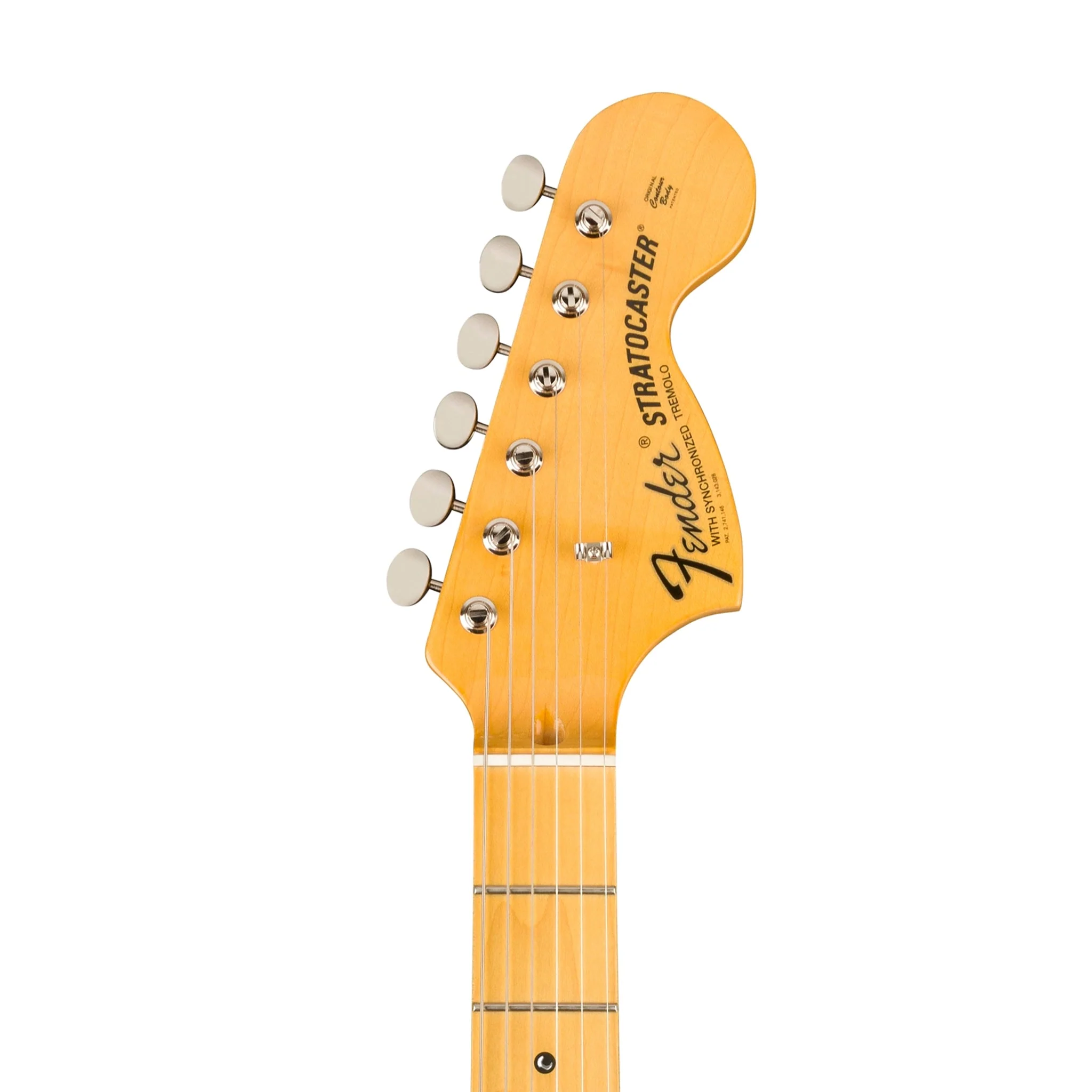 Fender JV Modified 60s Stratocaster Electric Guitar, Maple FB, Olympic White - Image 7