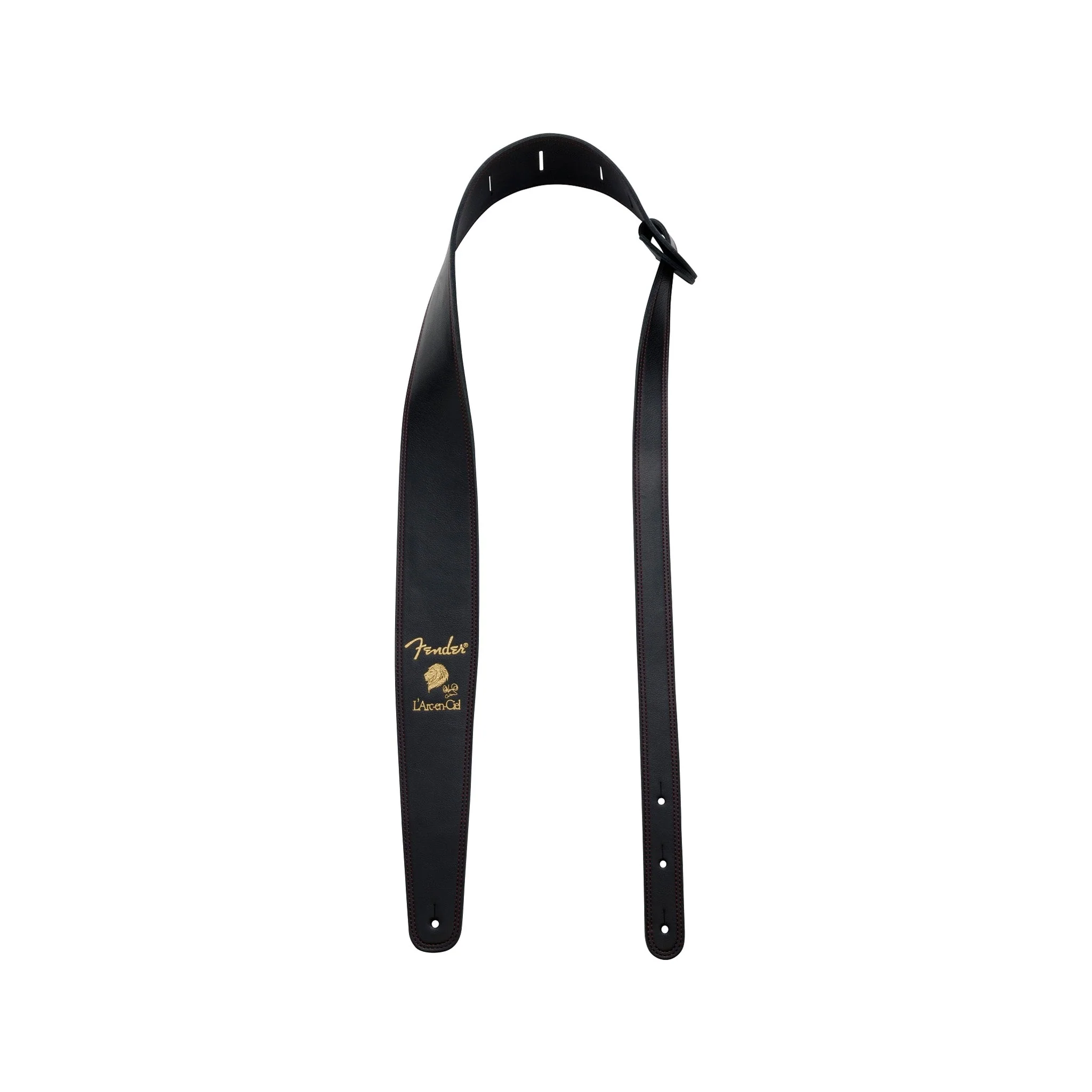 Fender Ken Signature Guitar Strap, Black - Image 3