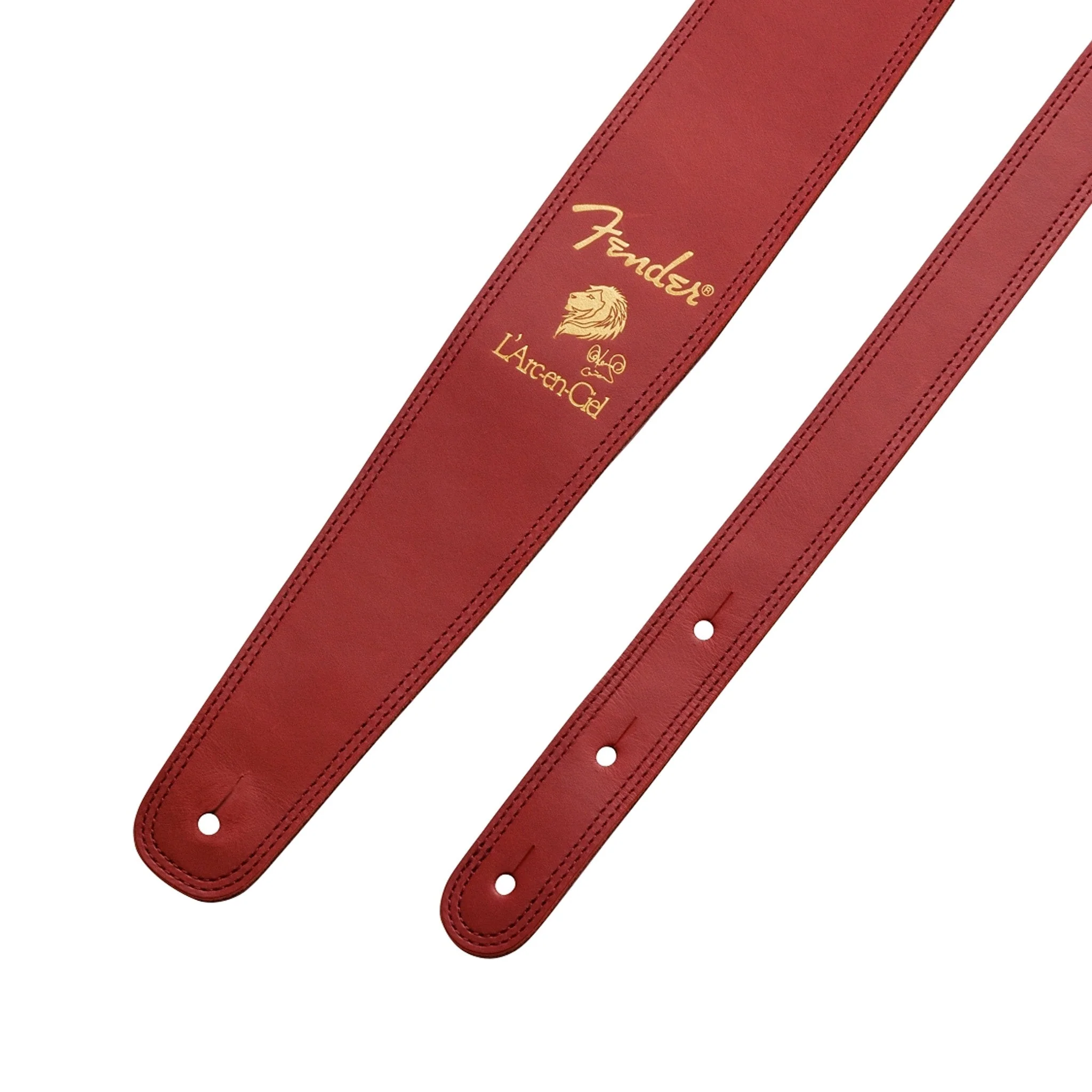 Fender Ken Signature Guitar Strap, Red - Image 4