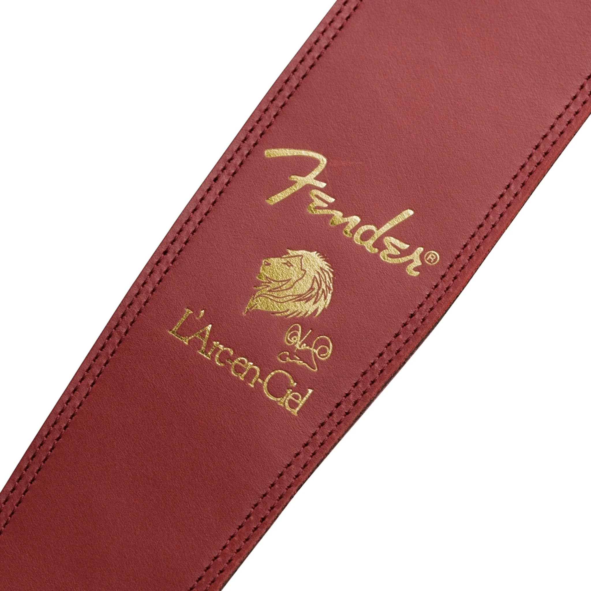 Fender Ken Signature Guitar Strap, Red - Image 5