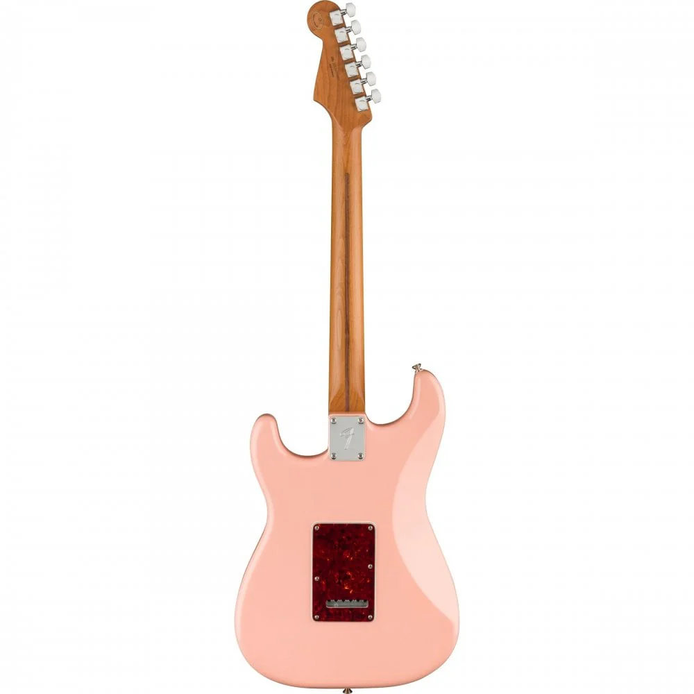 Fender Ltd Ed Player HSS Stratocaster Electric Guitar, Roasted Maple FB, Shell Pink - Image 3