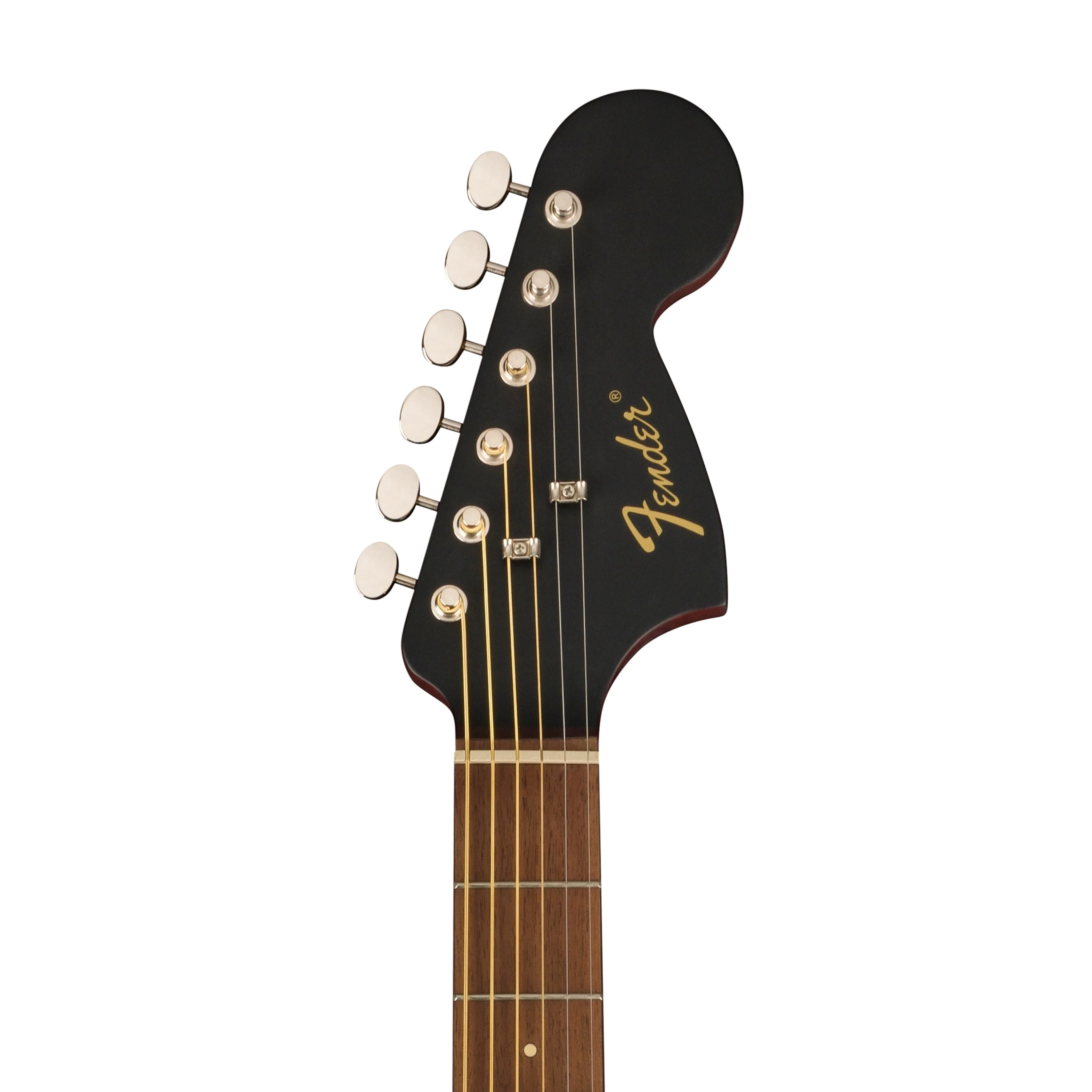 [PREORDER] Fender Monterey Standard Acoustic Guitar, Walnut FB, Black - Image 7