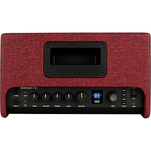 [PREORDER] Fender Mustang LT25 Guitar Combo Amplifier, Wine, 230V EU - Image 4
