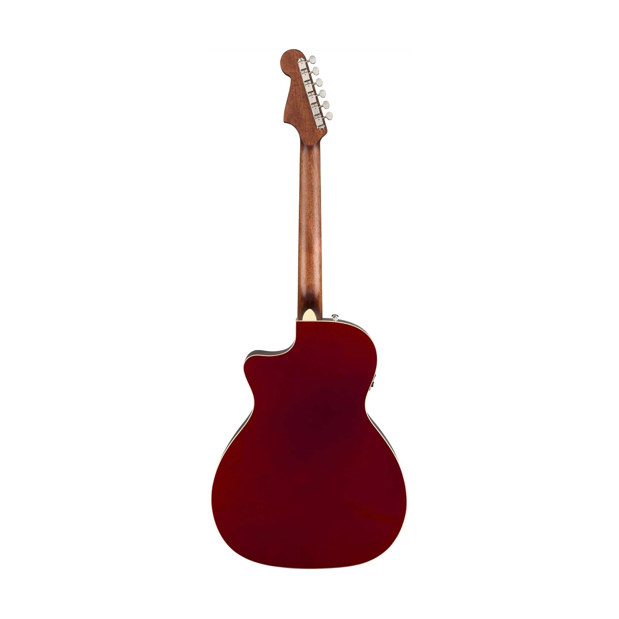 [PREORDER] Fender Newporter Player Medium-Sized Acoustic Guitar, Candy Apple Red - Image 2