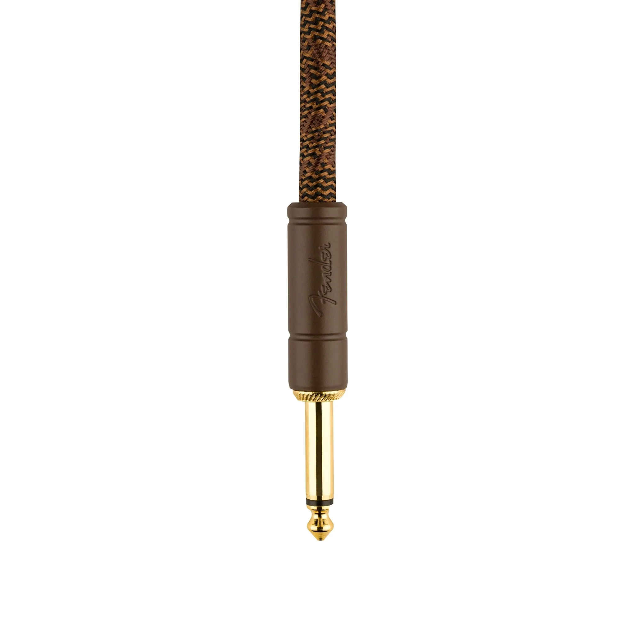 Fender Paramount Acoustic Instrument Cable, 10 ft, Brown - Image 3
