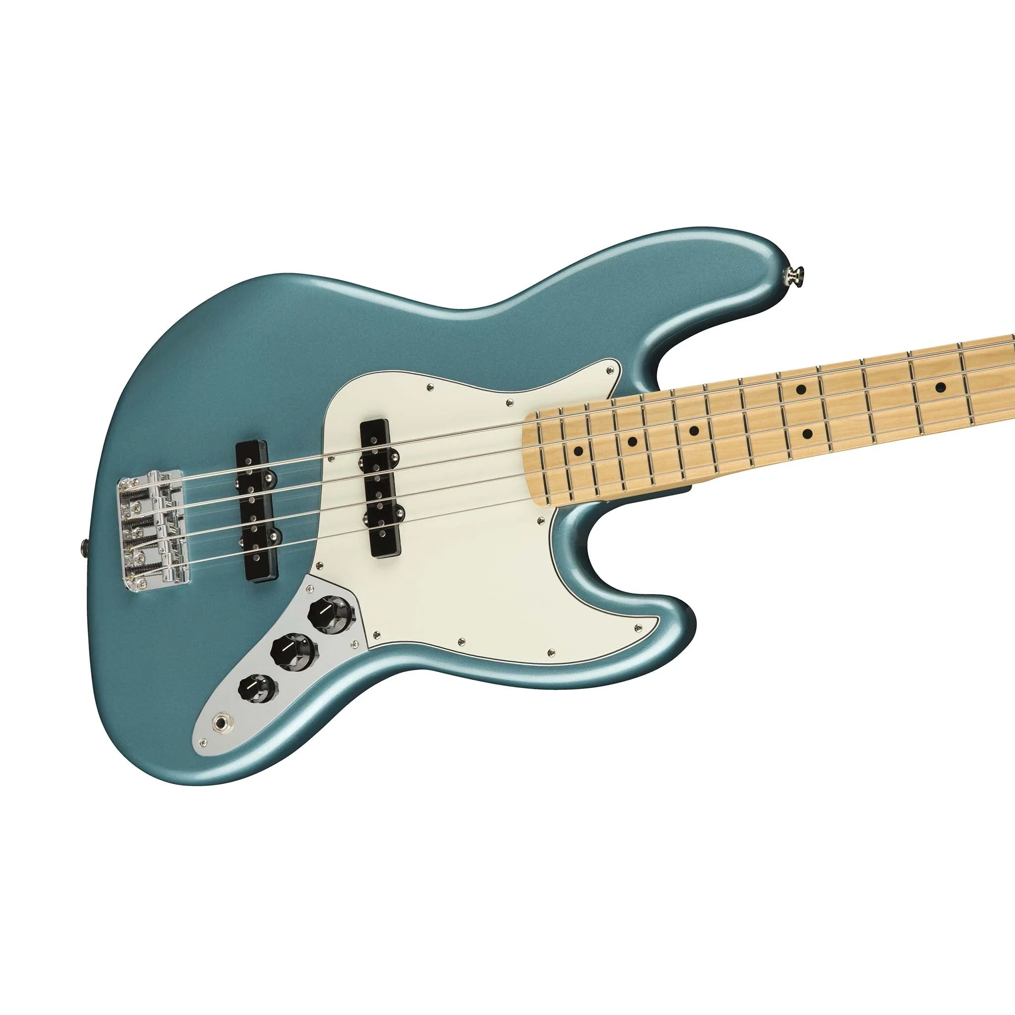 Fender Player Jazz Bass Guitar, Maple FB, Tidepool - Image 4