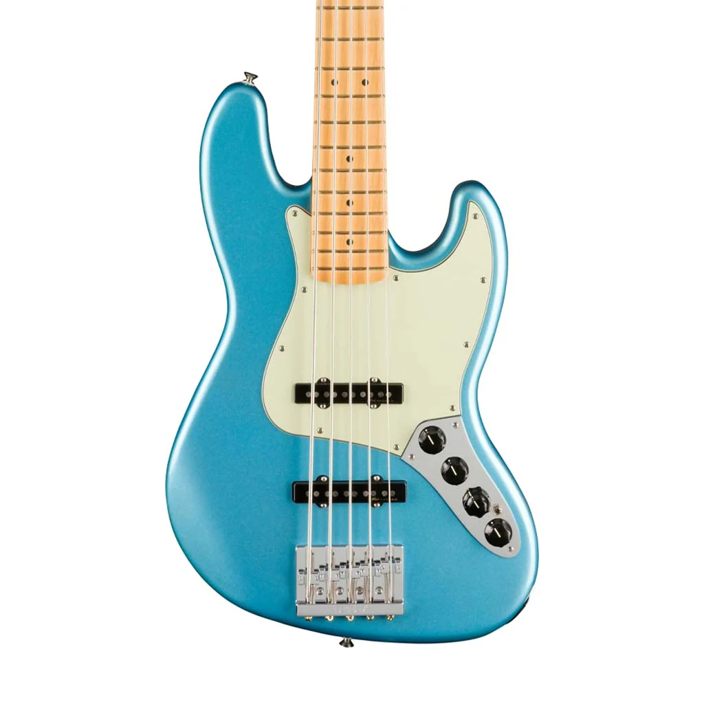 Fender Player Plus Jazz Bass V Guitar, Maple FB, Opal Spark - Image 4