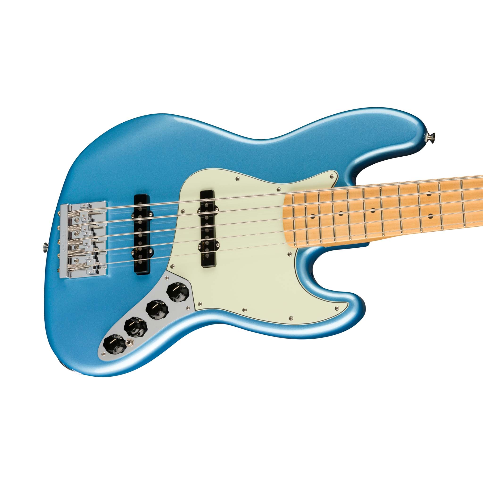 Fender Player Plus Jazz Bass V Guitar, Maple FB, Opal Spark - Image 6