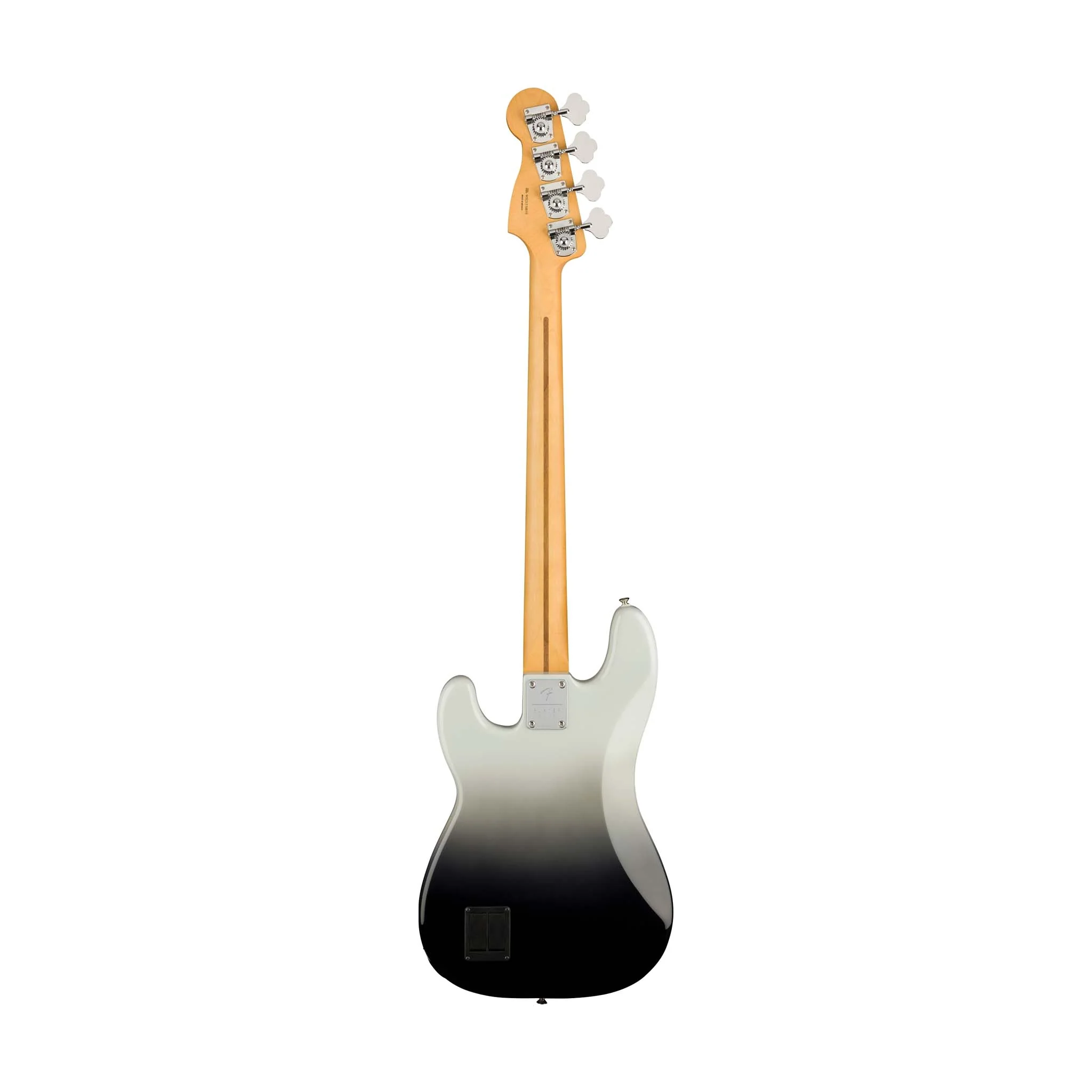 Fender Player Plus Precision Bass Guitar, Maple FB, Silver Smoke - Image 3