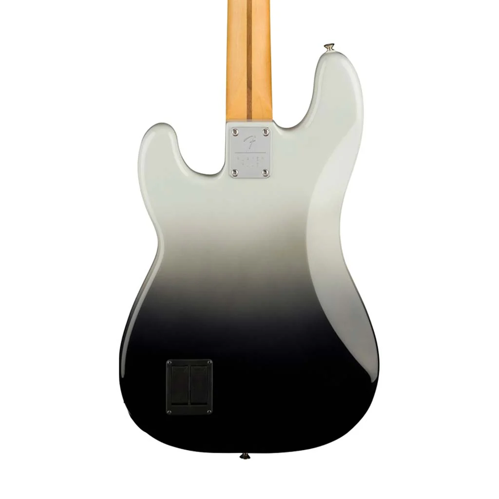 Fender Player Plus Precision Bass Guitar, Maple FB, Silver Smoke - Image 5