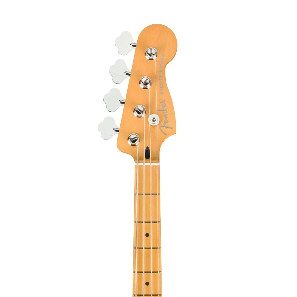 Fender Player Plus Precision Bass Guitar, Maple FB, Silver Smoke - Image 7
