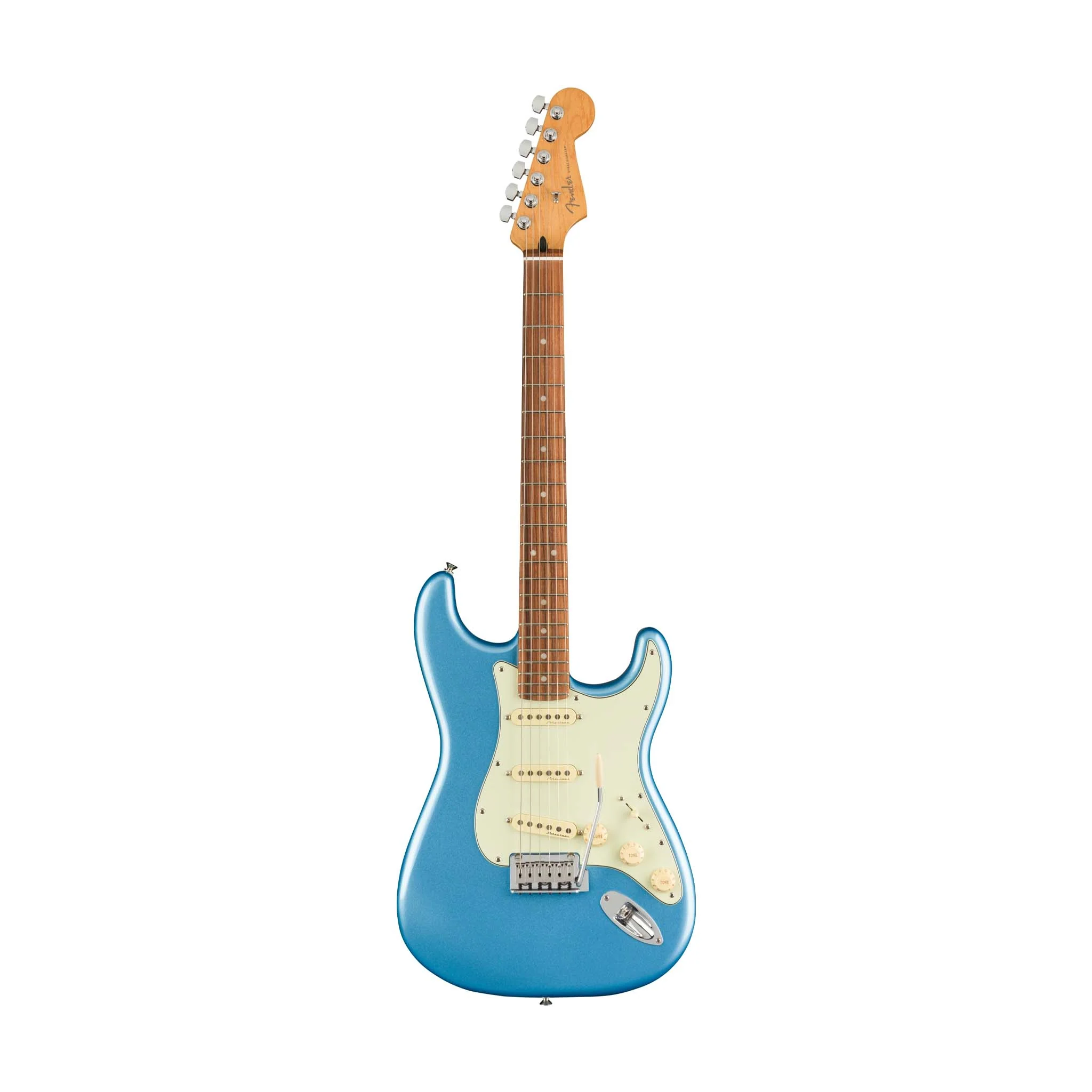 Fender Player Plus Stratocaster Electric Guitar, PF FB, Opal Spark - Image 2