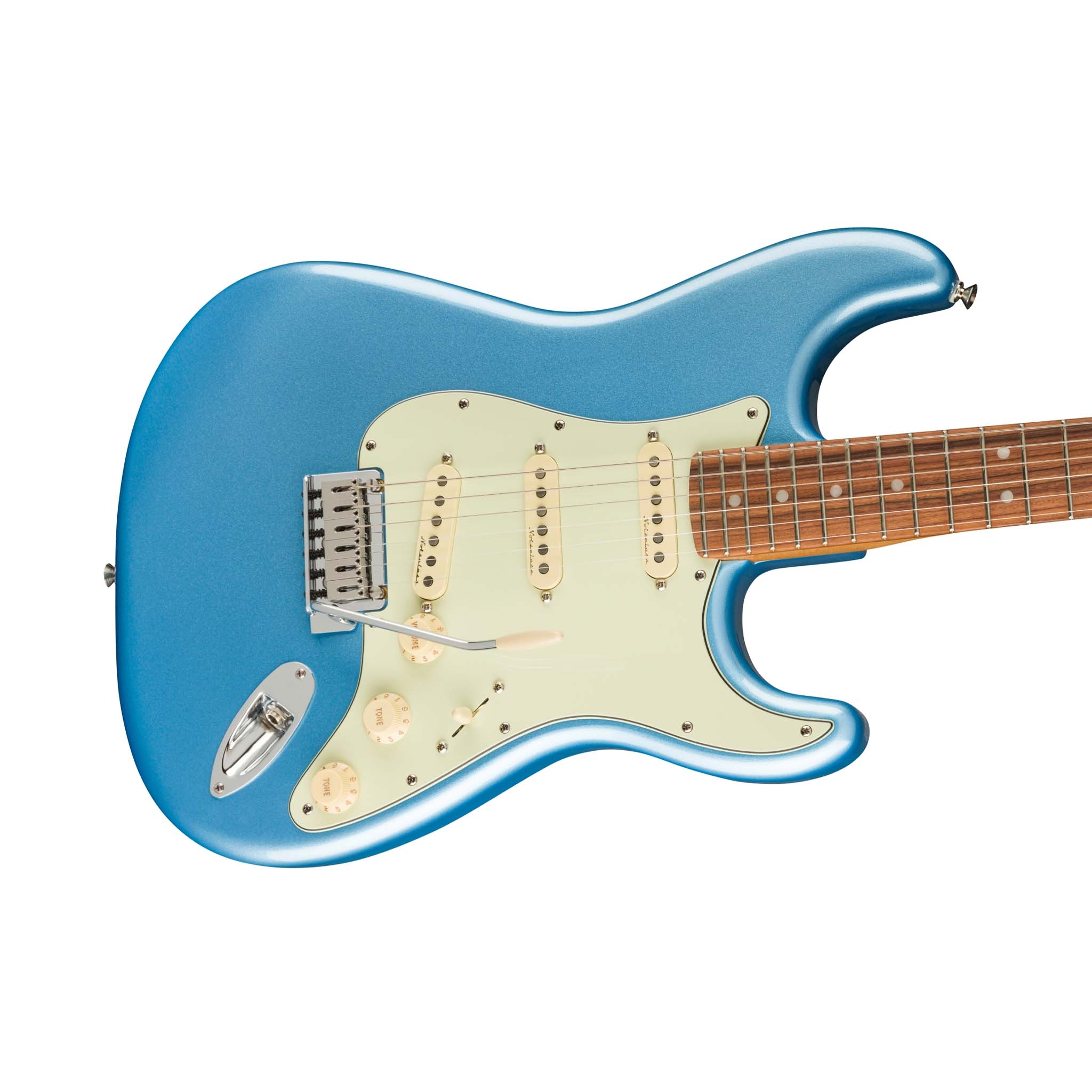 Fender Player Plus Stratocaster Electric Guitar, PF FB, Opal Spark - Image 6
