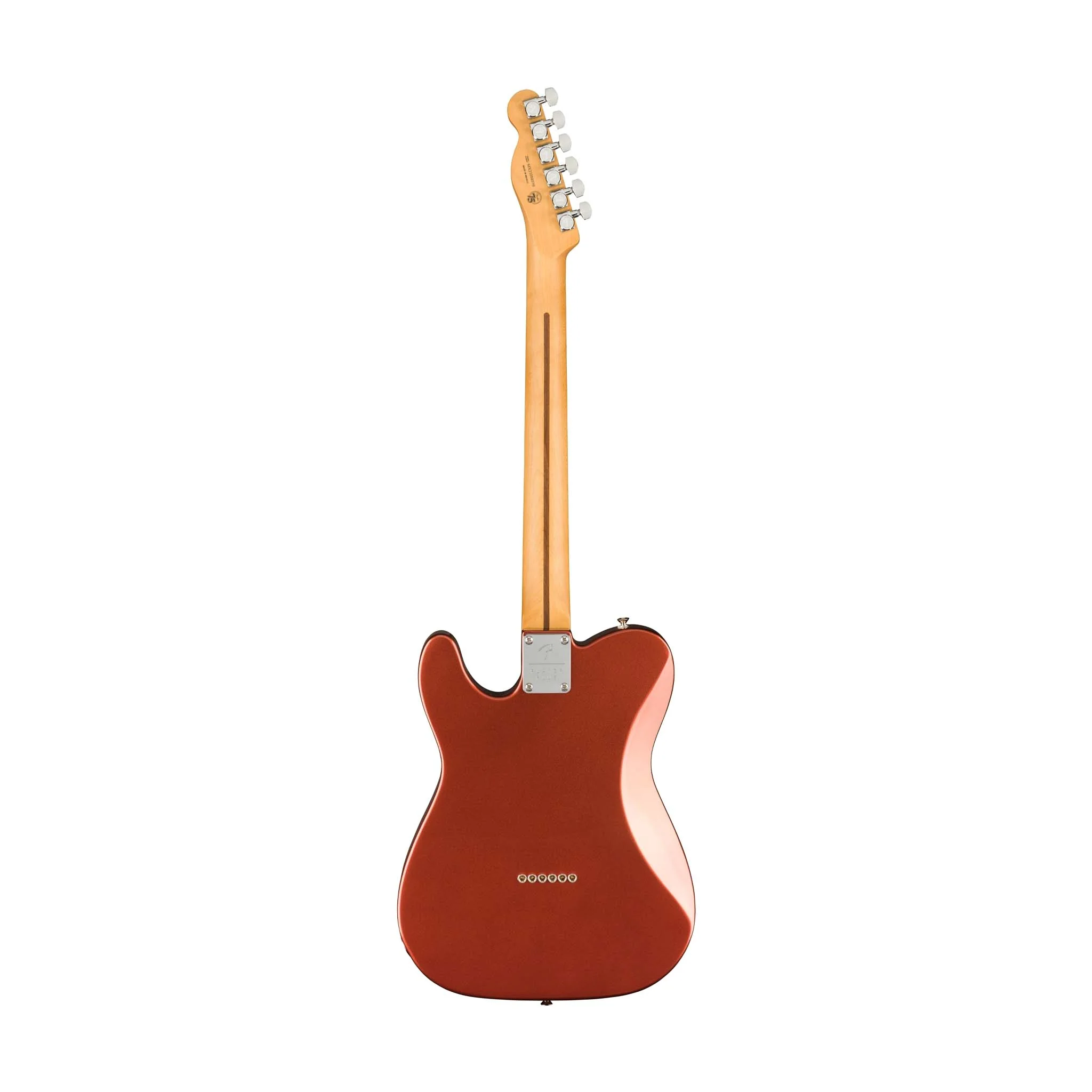 Fender Player Plus Telecaster Electric Guitar, Maple FB, Aged Candy Apple Red - Image 3