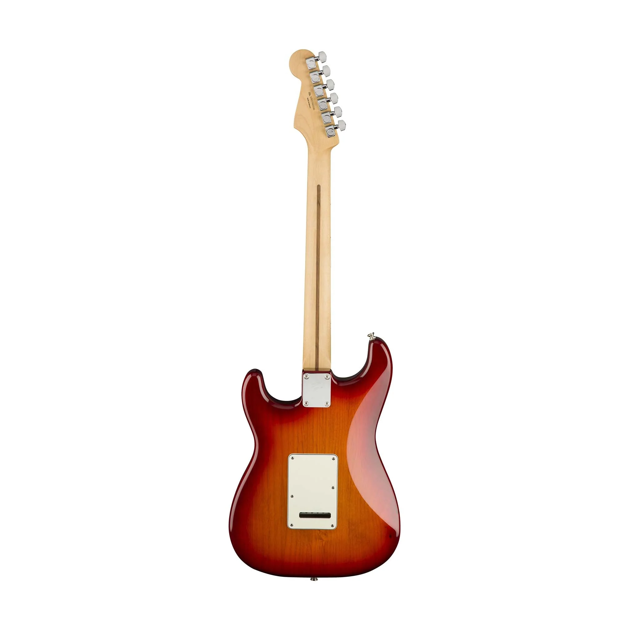 Fender Player Plus Top Stratocaster Electric Guitar, Maple FB, Aged Cherry Burst - Image 3