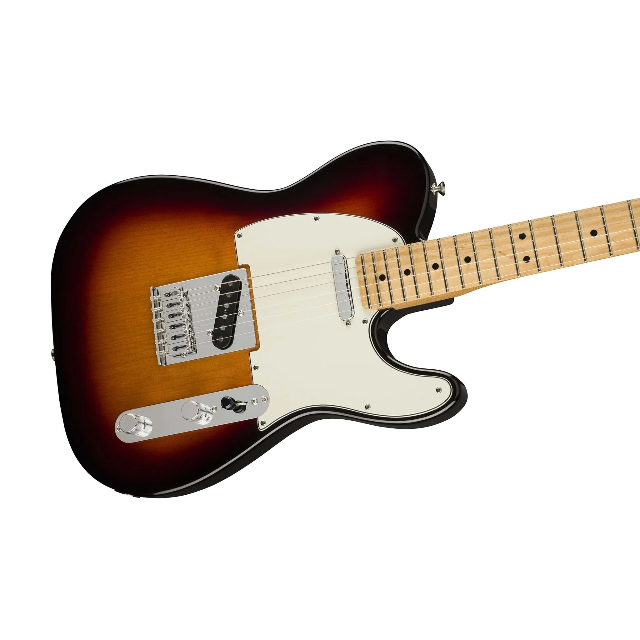 Fender Player Telecaster Electric Guitar, Maple FB, 3-Tone Sunburst - Image 4