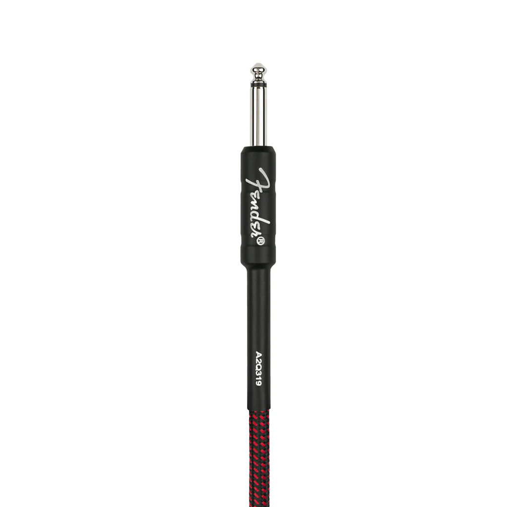 Fender Professional Coil Guitar Cable, Red Tweed, 30ft - Image 4
