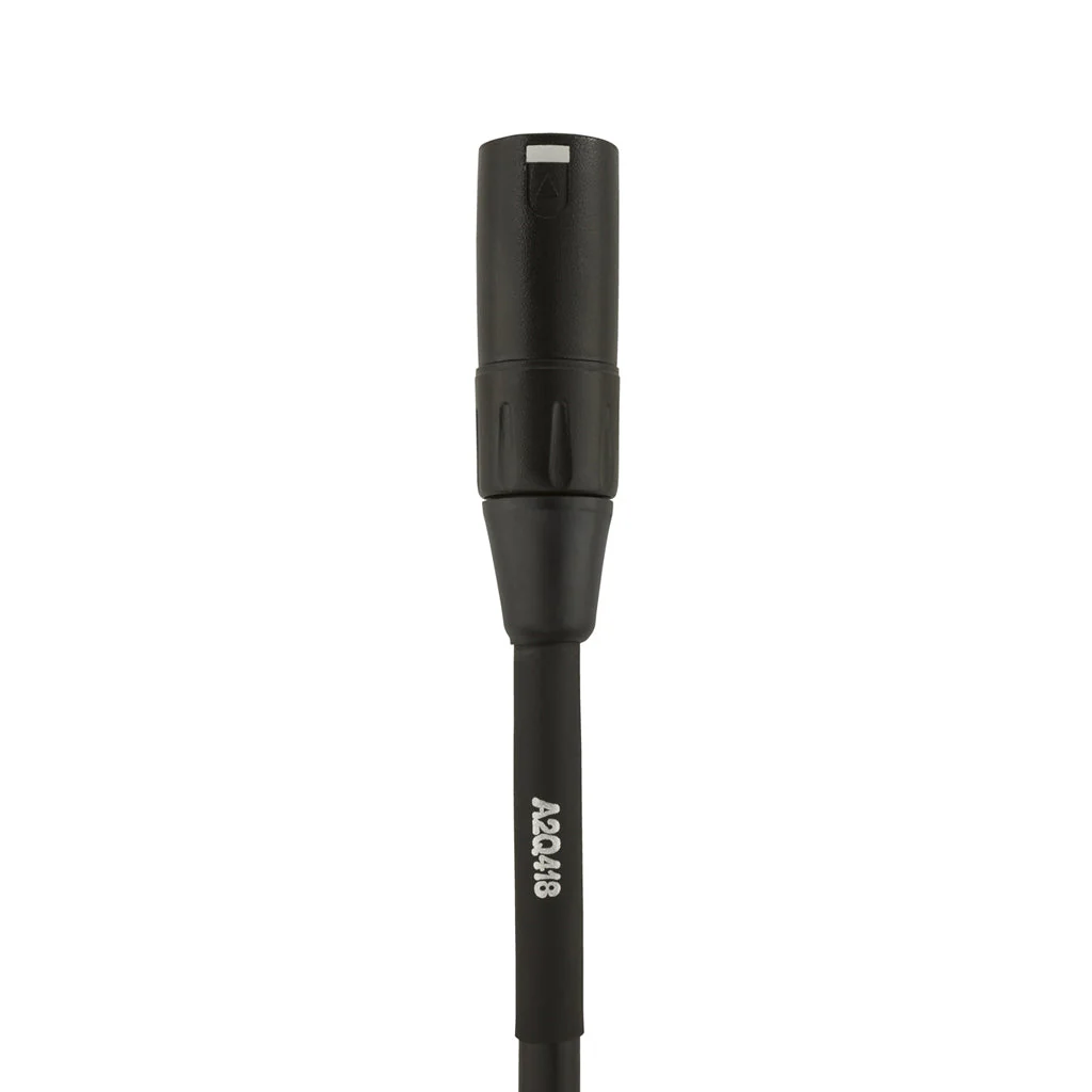 Fender Professional Series Microphone Cable, 10ft, Black - Image 3