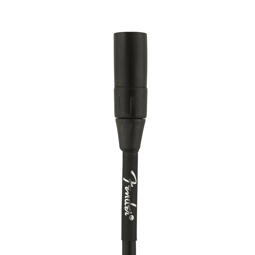 Fender Professional Series Microphone Cable, 15ft, Black - Image 3