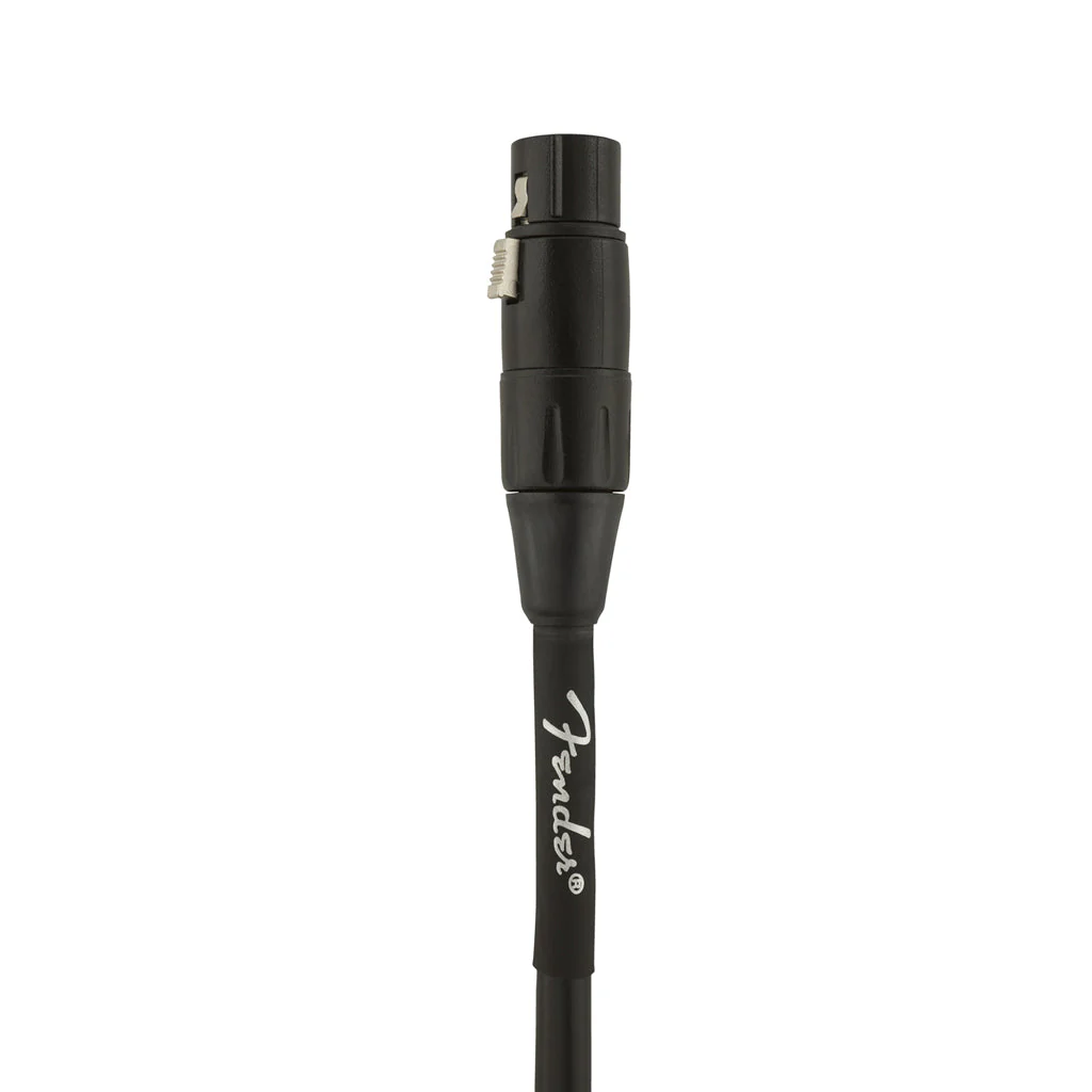 Fender Professional Series Microphone Cable, 15ft, Black - Image 4