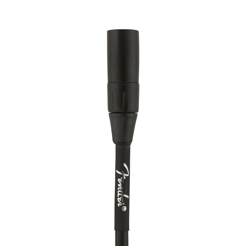Fender Professional Series Microphone Cable, 25ft, Black - Image 4