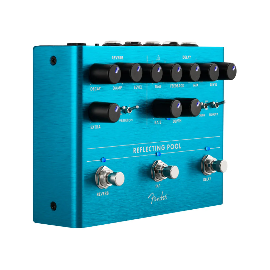 [PREORDER] Fender Reflecting Pool Delay & Reverb Guitar Effects Pedal - Image 3