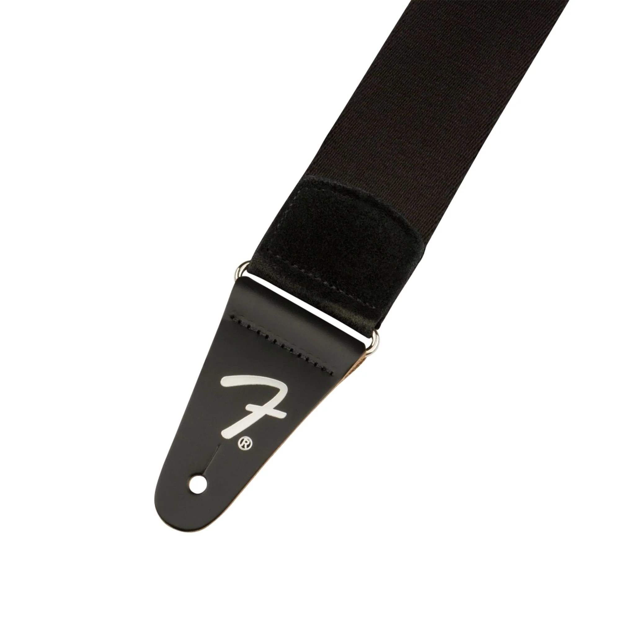 Fender Right Height Guitar Strap, Black Rayon - Image 2