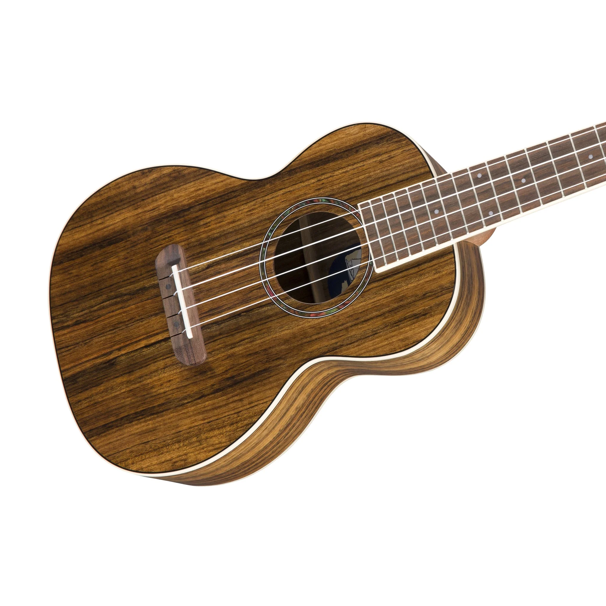 Fender Rincon Tenor V2 Ukulele w/Bag, Natural - Image 3