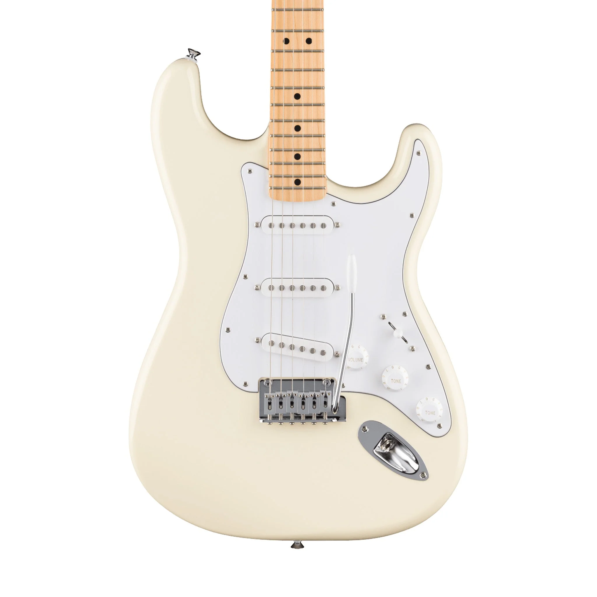 [PREORDER] Fender Standard Stratocaster Electric Guitar, Maple FB, Olympic White - Image 3