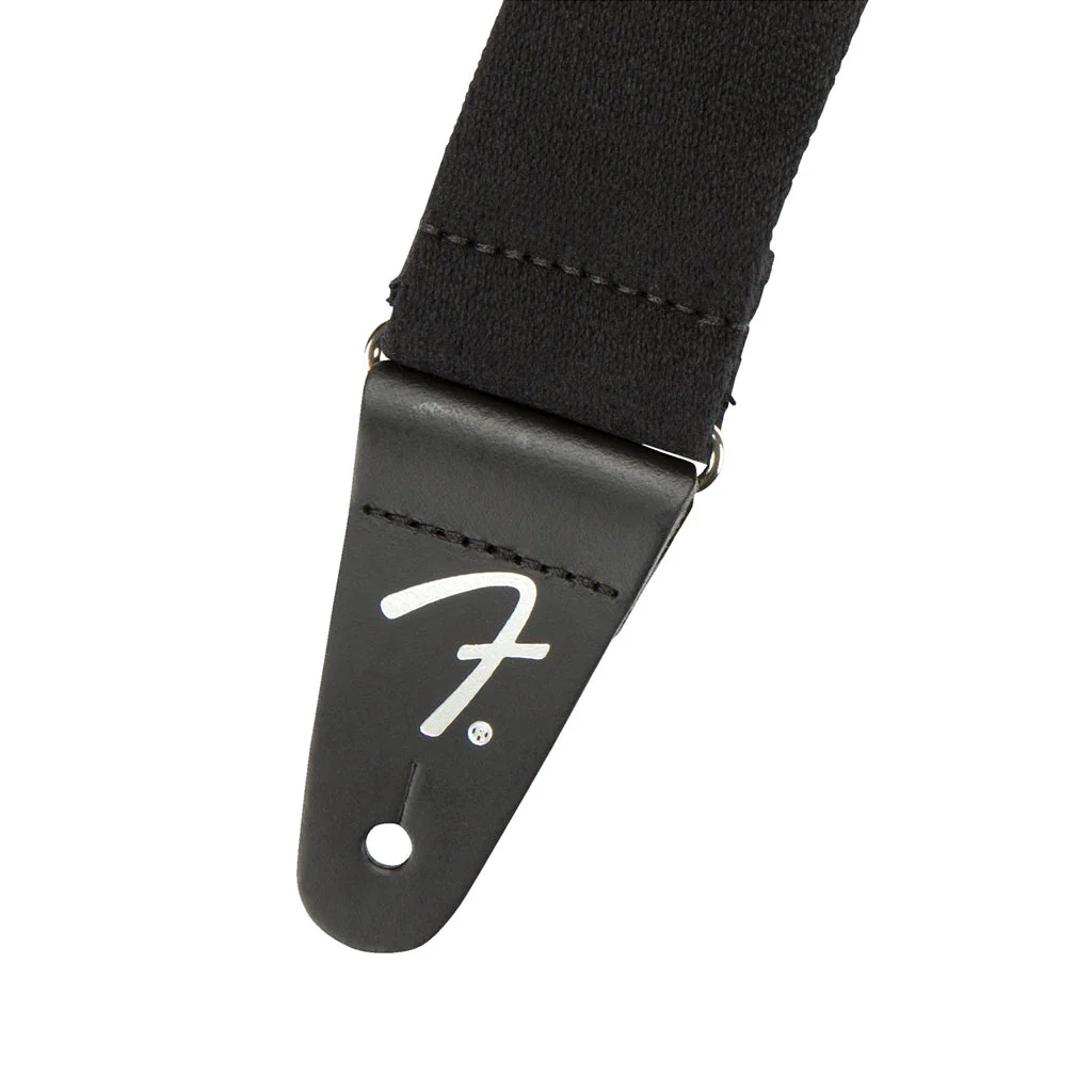 Fender Supersoft Guitar Strap, Black, 2inch - Image 2