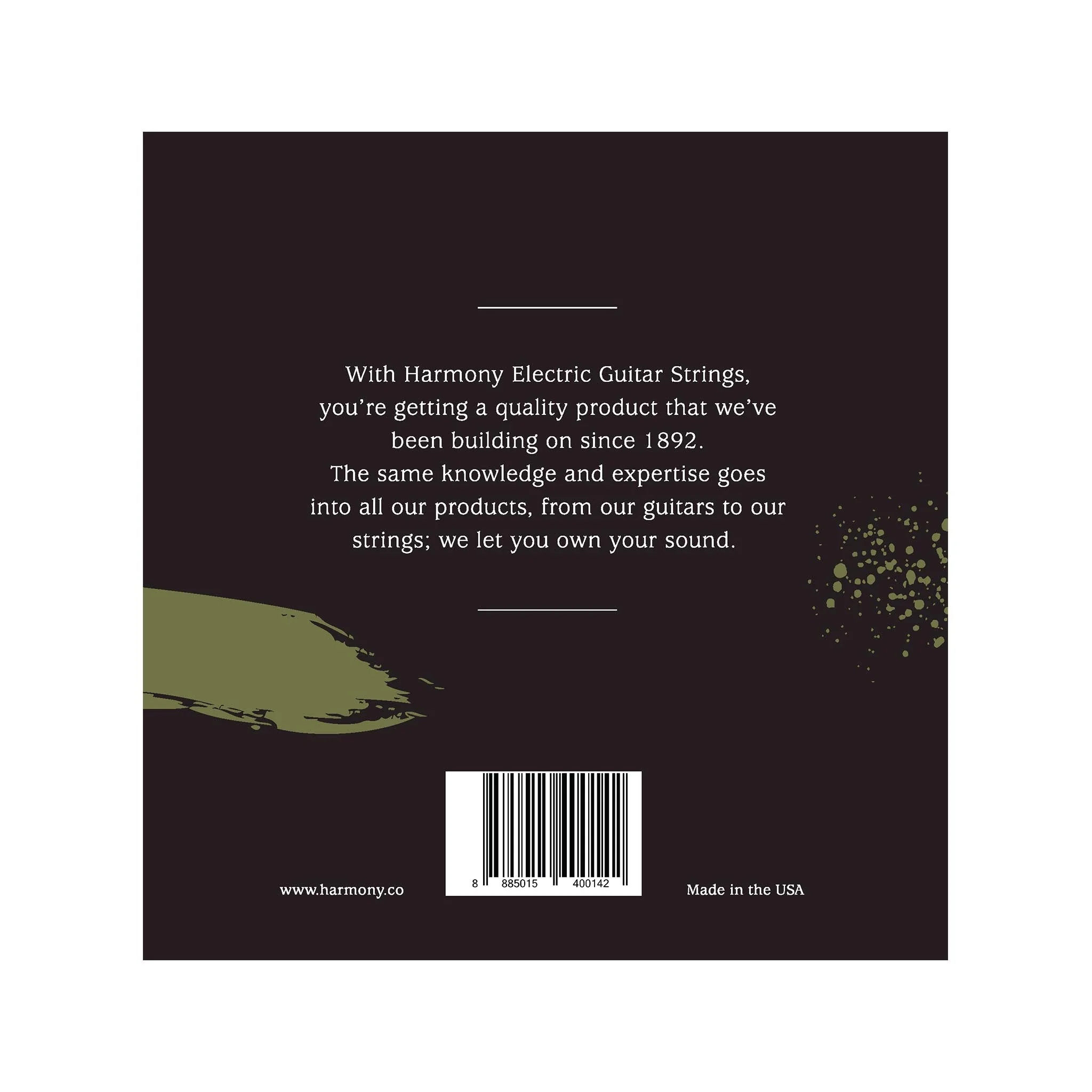 Harmony HE01 Nickel Electric Guitar Strings, Light, 9/42 - Image 2