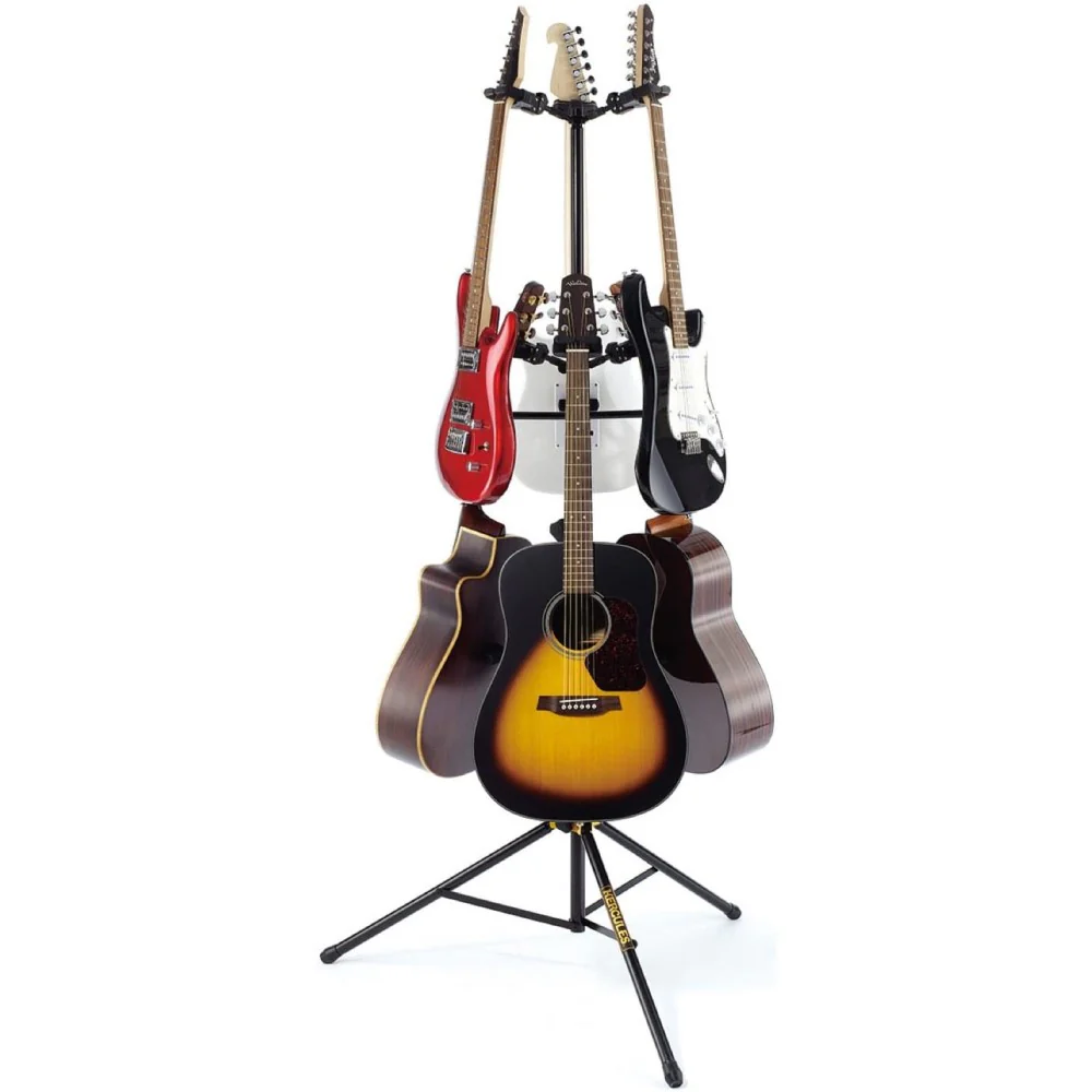 Hercules GS526B PLUS 6pcs Guitar Stand with Auto Grip System - Image 5