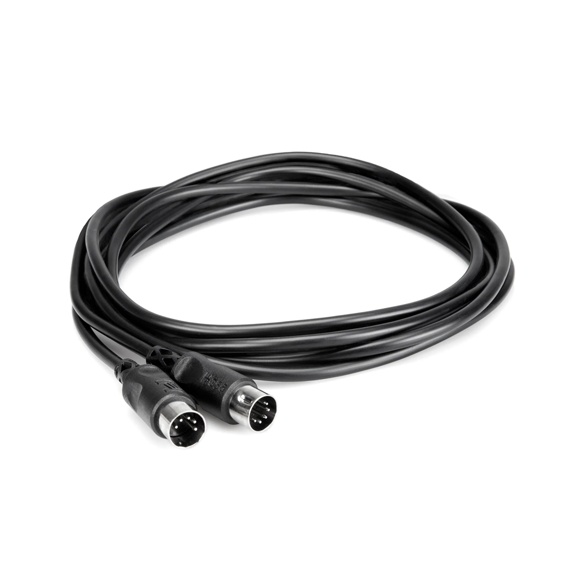 Hosa MID-325BK MIDI Cable, 25ft, Black - Image 2